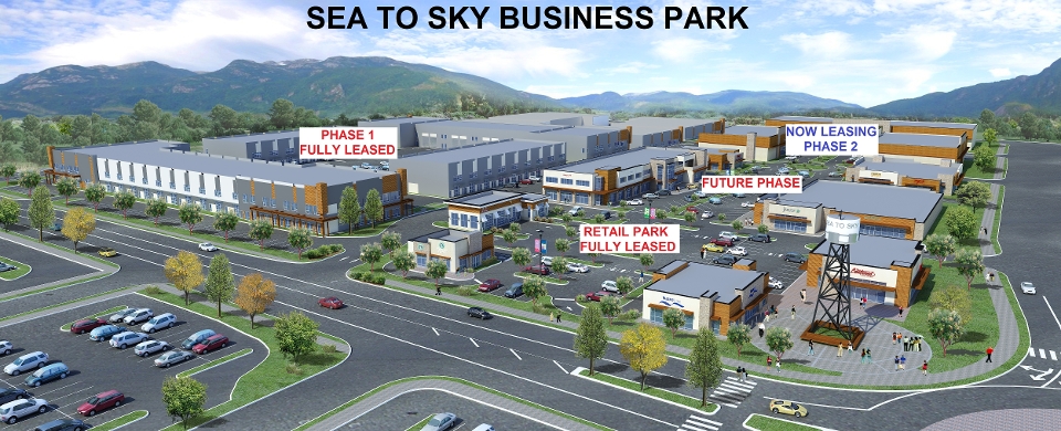 Sea to Sky Business Park rendering
